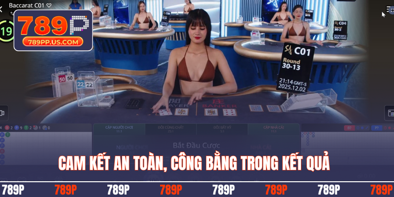 Cam kết an toàn, công bằng trong kết quả