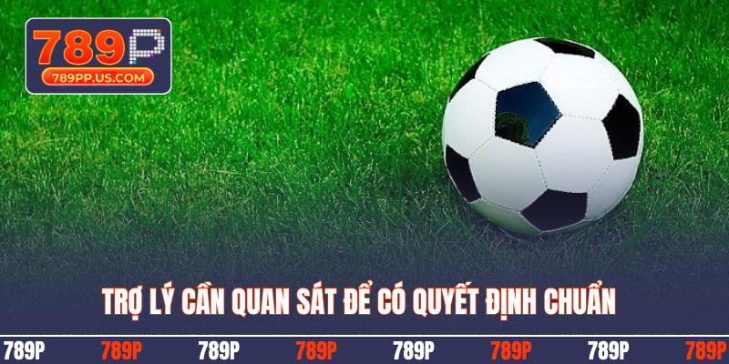 Trợ lý cần quan sát để có quyết định chuẩn